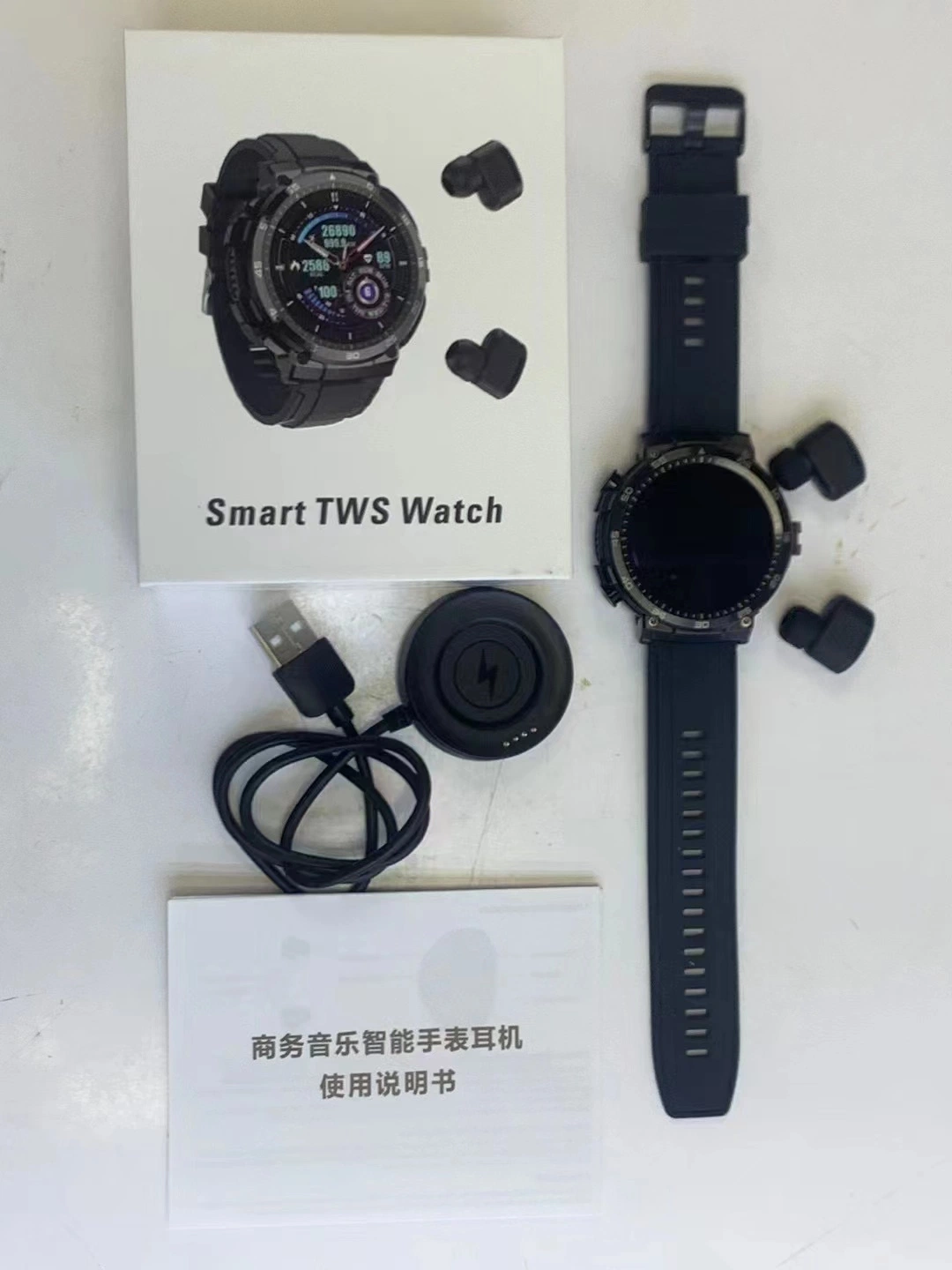 New Coning Round Screen Smart Watch Hw20 Fitness Heart Rate Watch with 3 Styles of Menus New Design Sport Watch