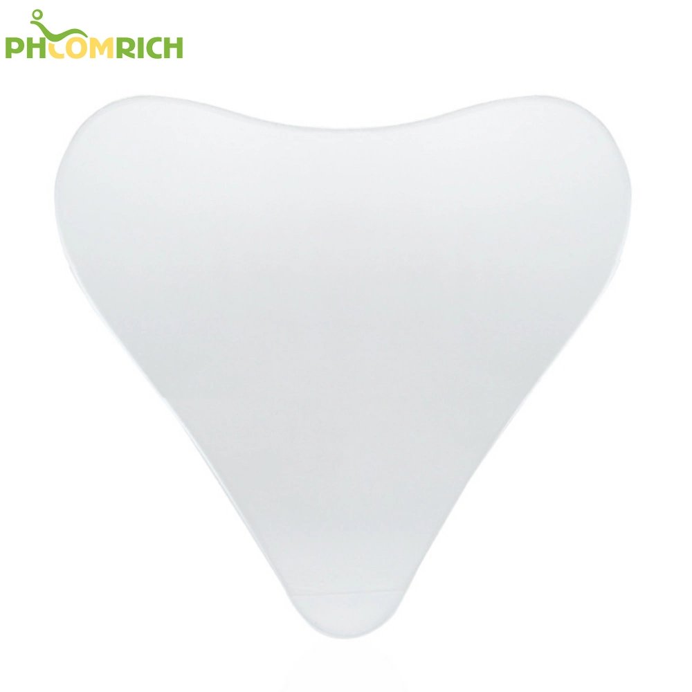 Heart-Shaped Reusable Anti Wrinkle Chest Pads Washable Silicone Chest Wrinkle Pads