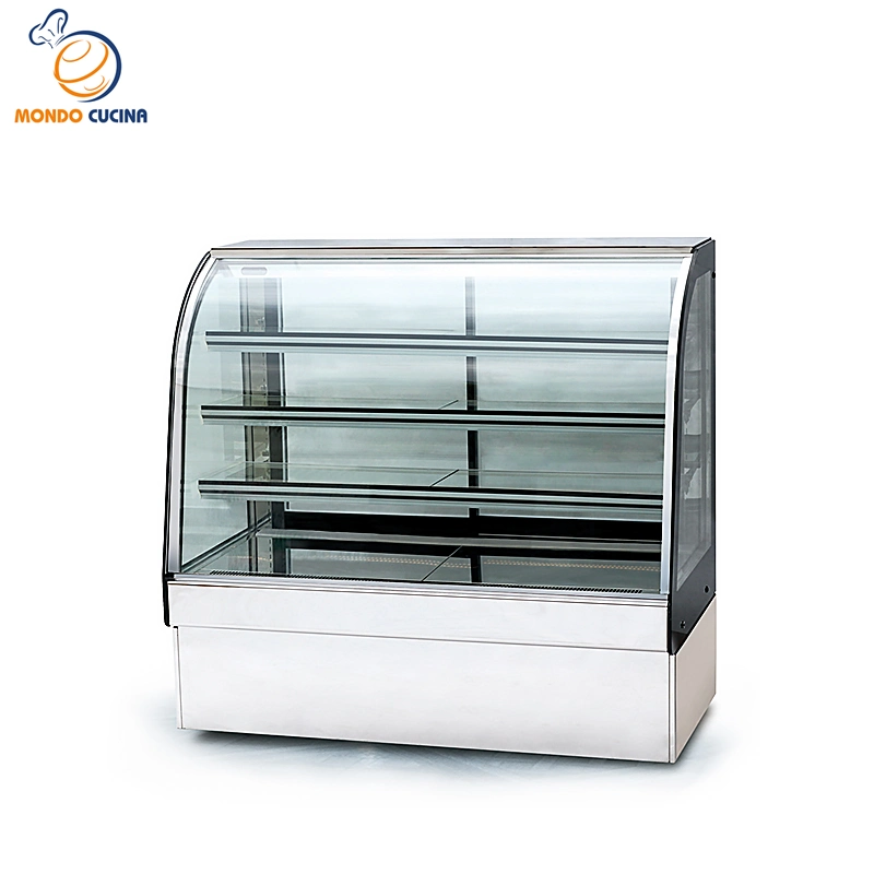 Équipement de cuisine commercial pain à gâteau dessert réfrigérateur vitrine de présentation des aliments Refroidisseur d'air réfrigéré électrique
