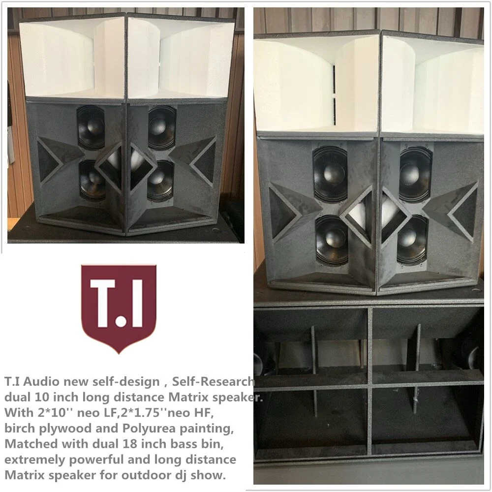 1000W Professional Sound System Two Way Full Range Loudspeakers for Stadiums