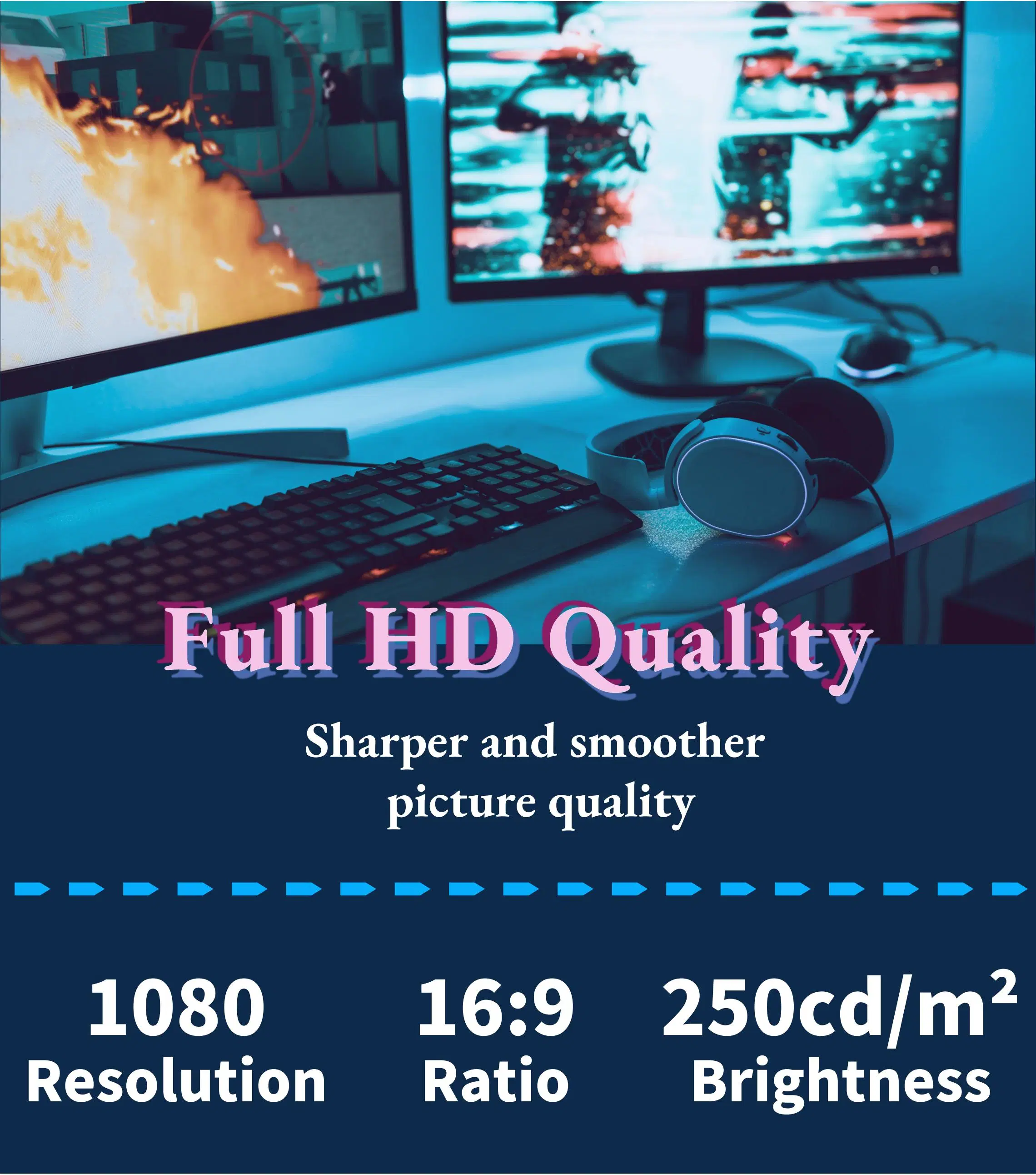 OEM Factory Direct Wholesale 15 17 19 21,5 22 23,8 24 27 Zoll PC LCD Monitor 1080p FHD Monitor Desktop Gaming-Computer