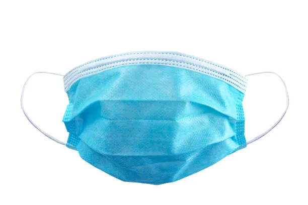 Tissu Non-Woven Siny face bleue Mask 3 couche de type non tissé