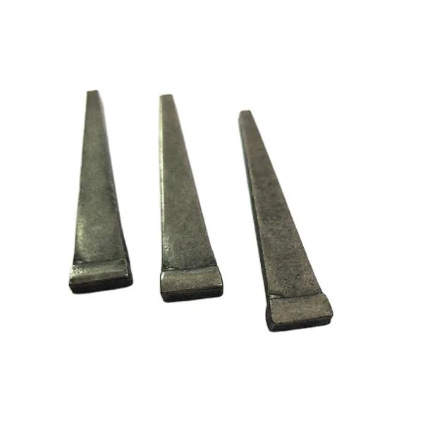 6D-8d Cut Masonry Nails Tempered Hardened #45 Steel Concrete Nail for 50lb Bulk Box