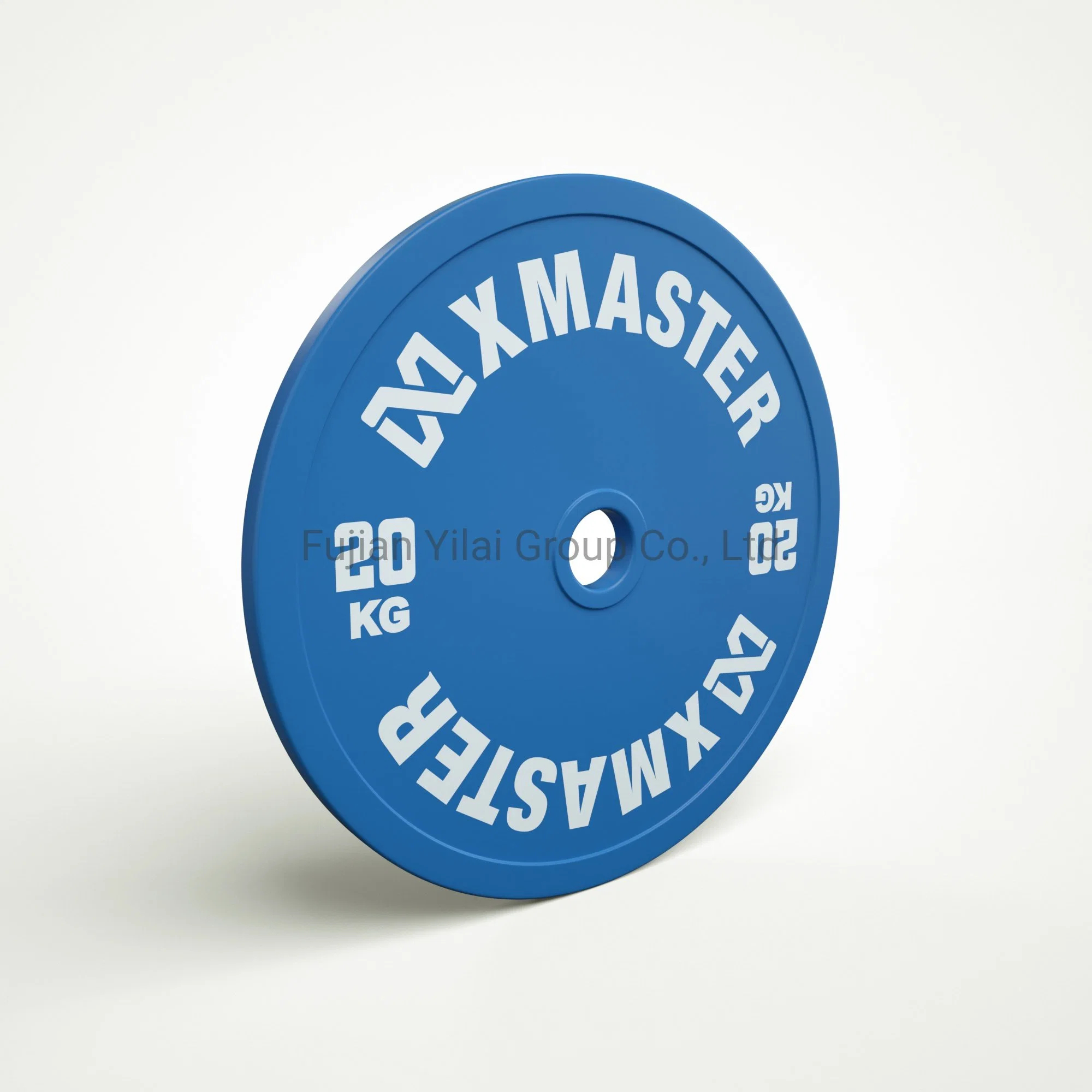 Xmaster peso libre de color acero calibrado Powerlifting Barbell placa Placa de peso