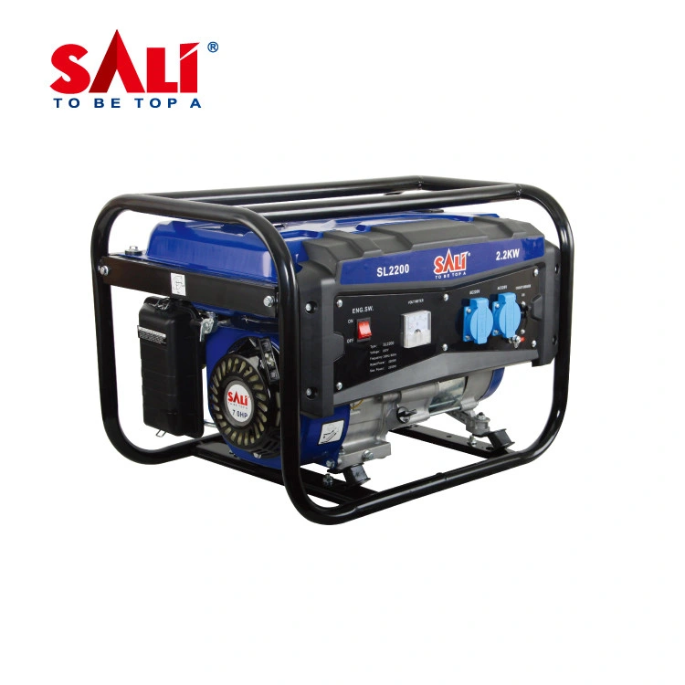 Sali 2200W Porfessional 85mm máquina gerador do motor a gasolina