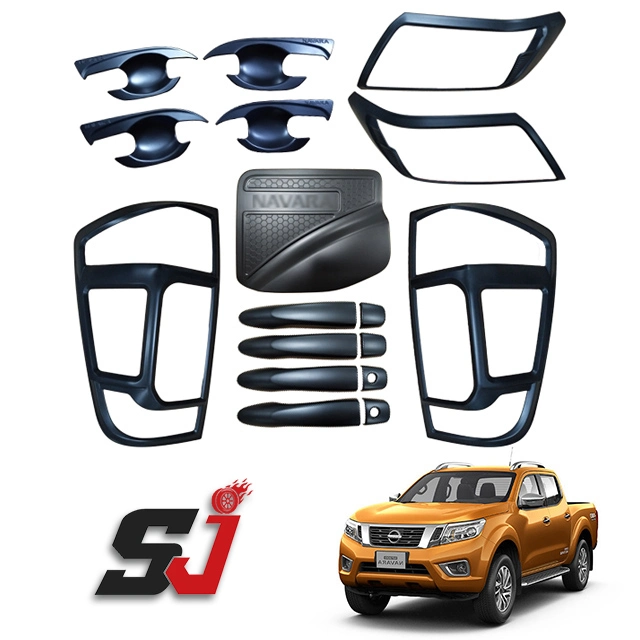 Philippines Hot Selling Auto Body Parts Car Other Accessories ABS Plastic Head Tail Light Cover Door Handle Body Kits for Navara 2015-2021