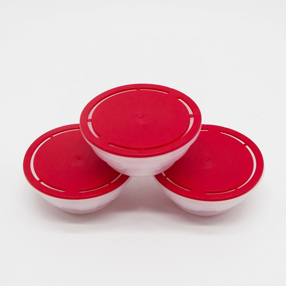 57mm Black Pour Lids Red HDPE High quality/High cost performance  Plastic Cap