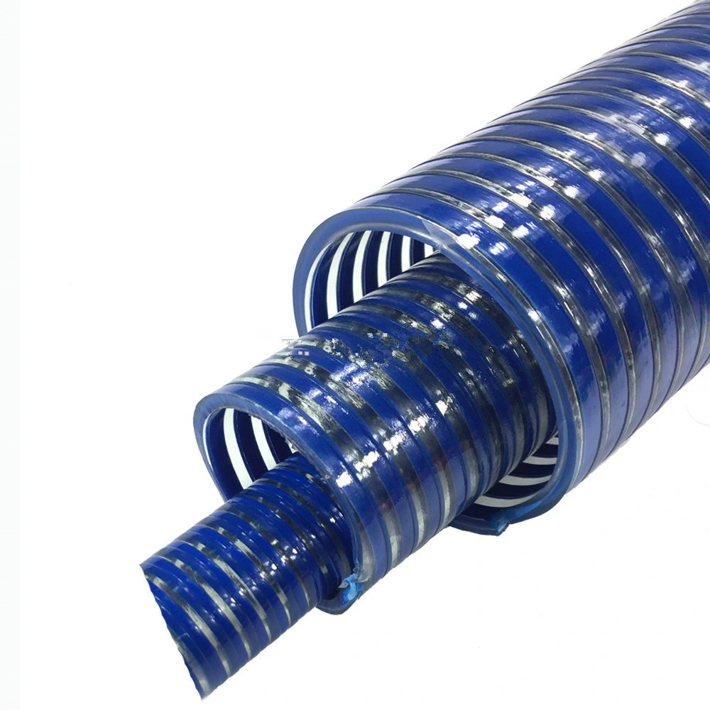 Chemical Resistant PVC Helix Water Pump Suction Hose for Construction