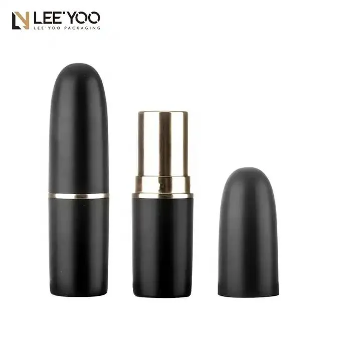 PA-2152 Classical Bullet Shape Lipstick Tube Empty Lipstick Container Plastic Lip Balm Tube Luxury Makeup Packaging Lipstick Tube