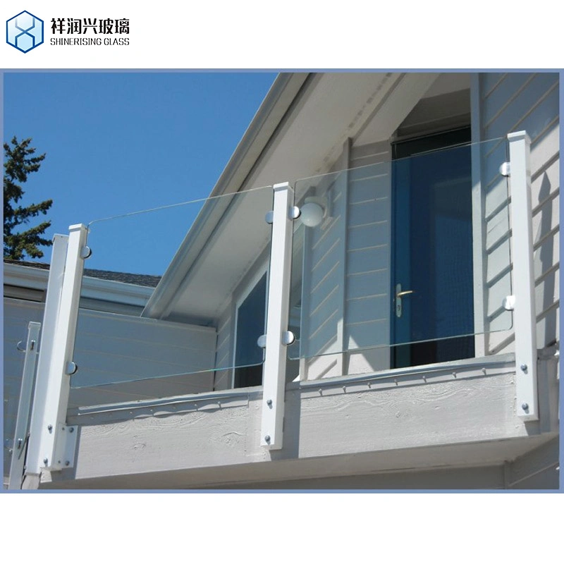China 19mm Thick Custom Size Super White Low Iron Ultra Clear Toughened Tempered Esg Glass Facade Fins Wall Price Cost Per M2