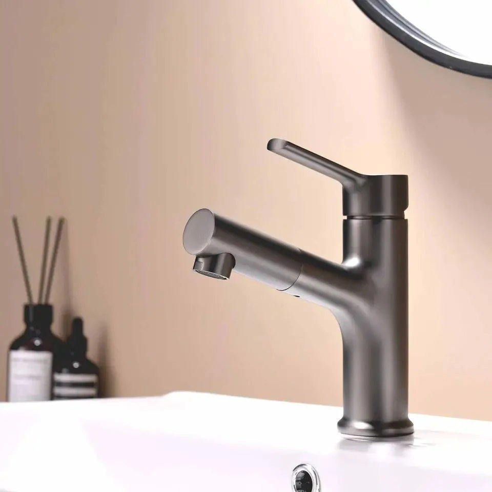 Zb6033 Hot Sale High quality/High cost performance Brass Pull out Basin Faucet