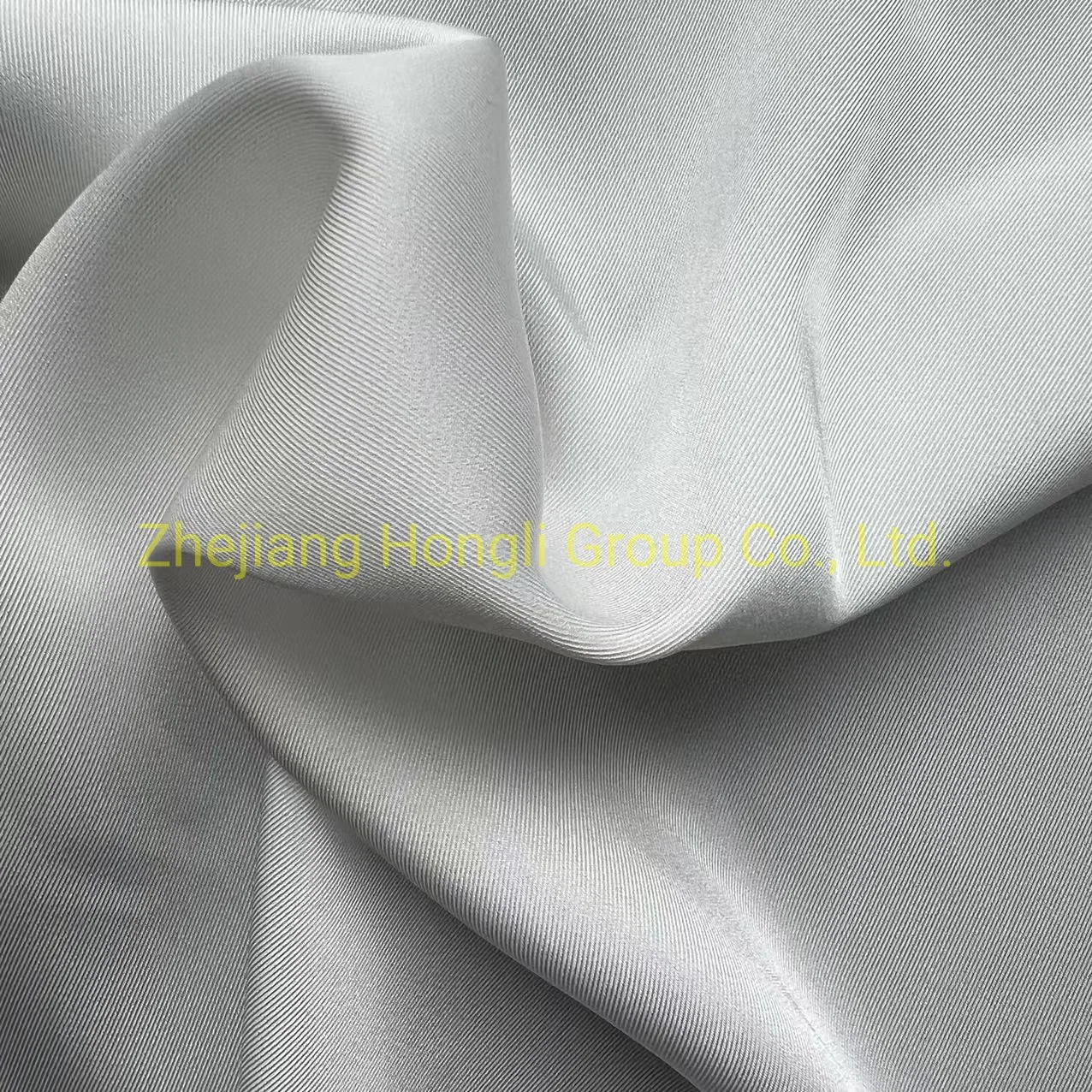 Factory 100% Recycle Polyester Woven Twill Fabric