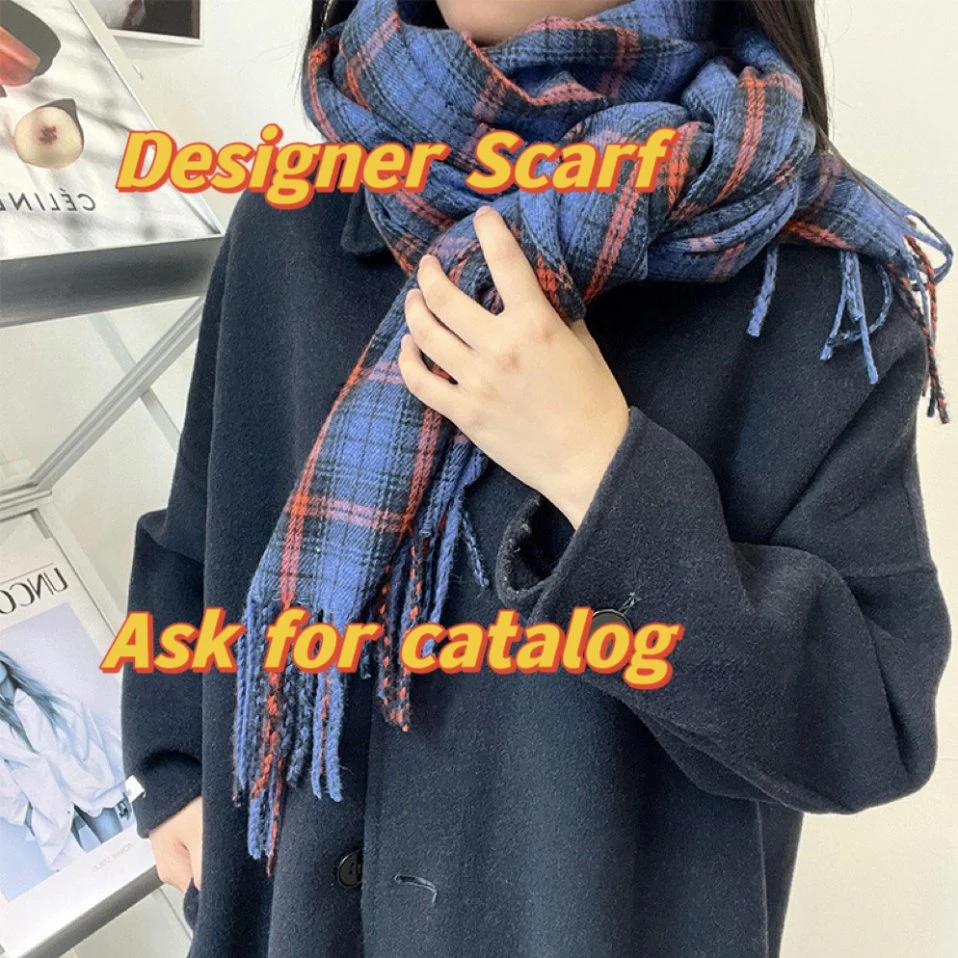 Designer Luxury Replicas Fashion Lady Scarf Gg Cc Women Warm Cashmere Shawl Lady Scarf Small Square Scarves for Handbags Luxury Designer Printed Women Headscarf