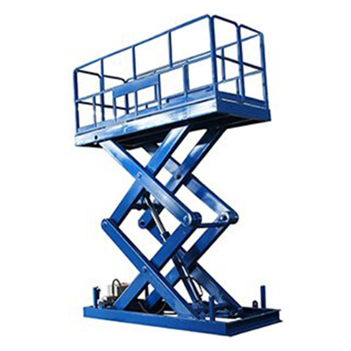 Hydraulic Garage Car Scissor Lift for Basement Underground Garage Lift