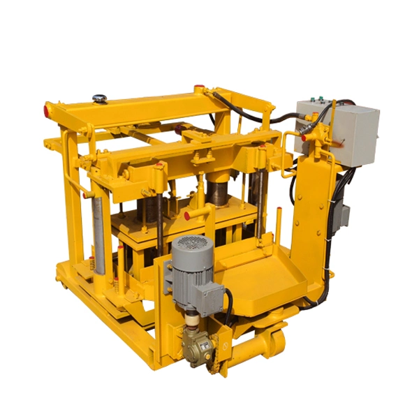 Mobile Block Machine Hollow Block Making Machine Qt40-3A Concrete Egg Layer Solid Brick Machine Cheap Price