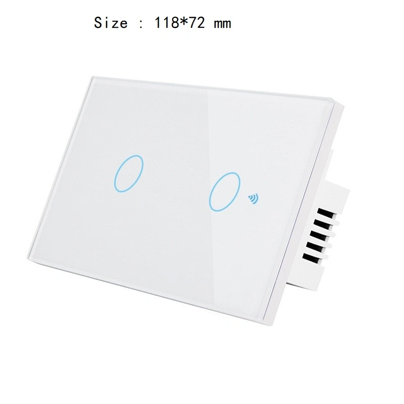 Interruptor de Toque WiFi tuya 3 Switch inteligente Zigbee de modo nenhum grupo neutro