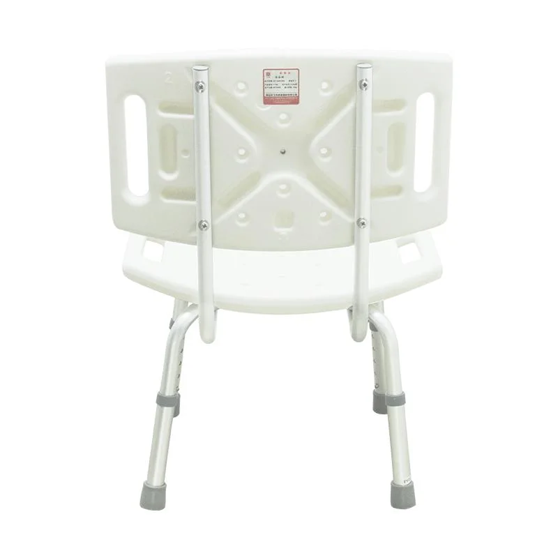 Adjustable Elderly Chair Shower with Backrest, Ant-Slip Lightweight Chair Shower for The Old People