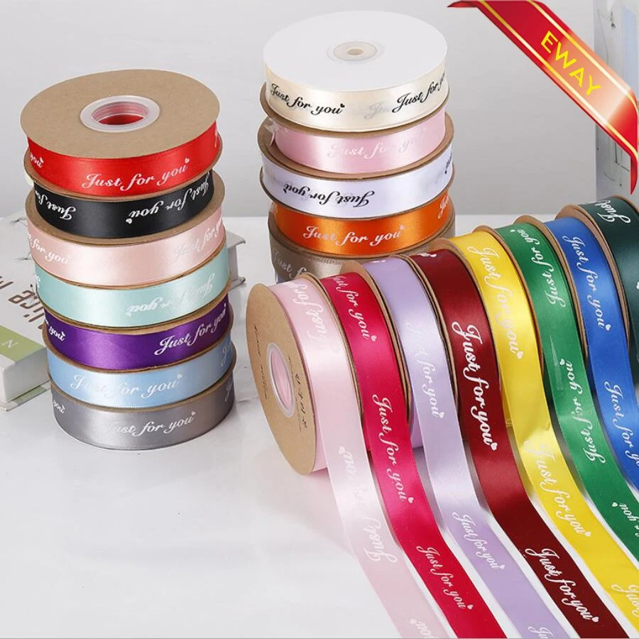 New Custom Printed Ribbon Gift Box Ribbon Tape Ribbon