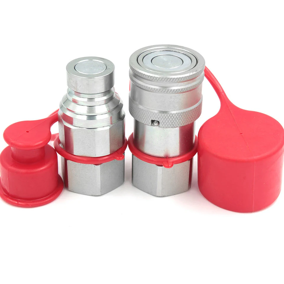 1/2 Inch Flush Face Hydraulic Fittings Interchange with Series Quick Couplings