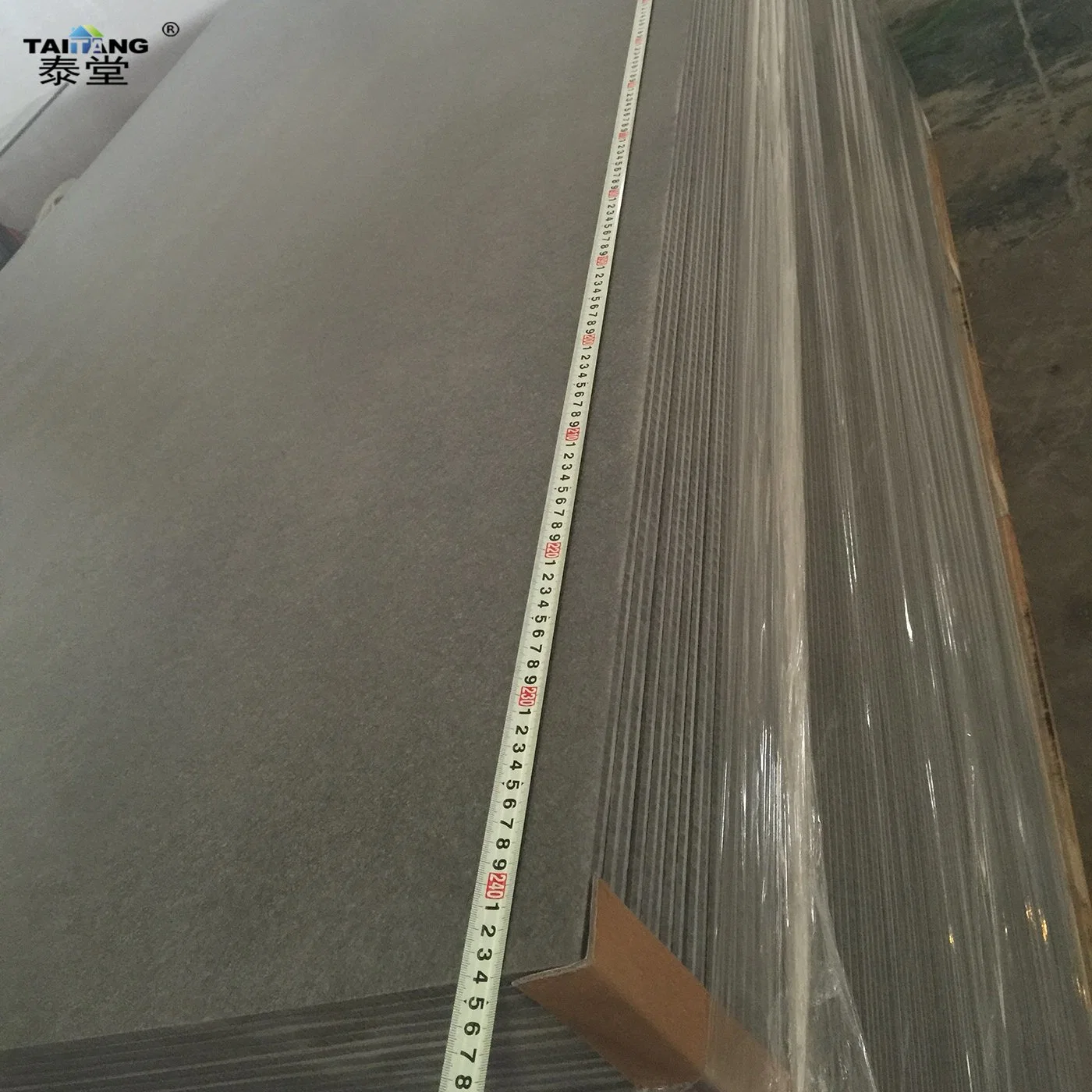 Wear Resistant Fibrocemento Panel Fiber Cement Board with Groove