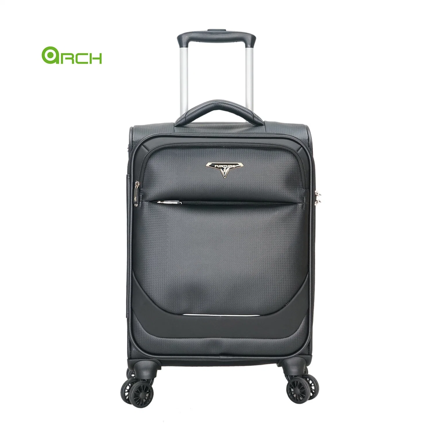 3PCS Set Fashion Light Weight Sky Travel Trolley Luggage with Carbon Material and Tsa