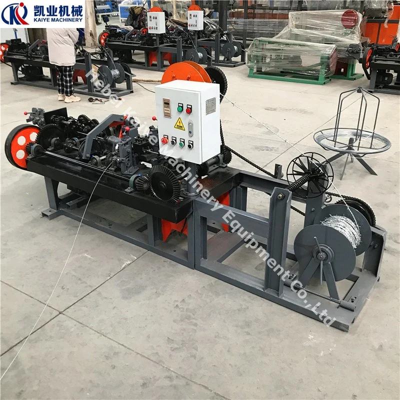 Manufacturer Production PVC Coated Barbed Wire Making Machine