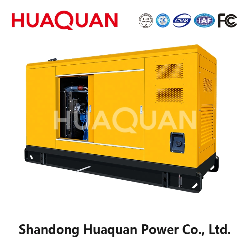 Generador de Potencia Super silenciosa Diesel con Motor Yuchai Yc6a245L-D21 50Hz 150kW 187,5kVA