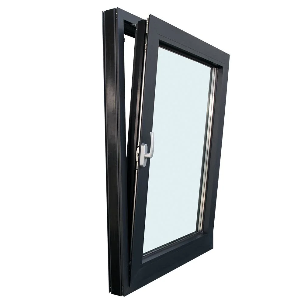 Turn PVC Aluminium Window Double Glazed Casement Window