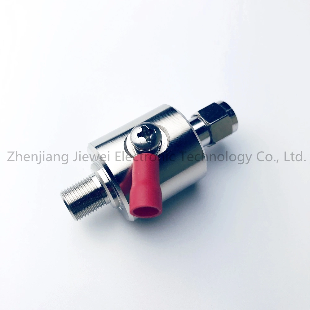 F Male to F Female Surge Arrestor DC-3GHz F Lightning Protector