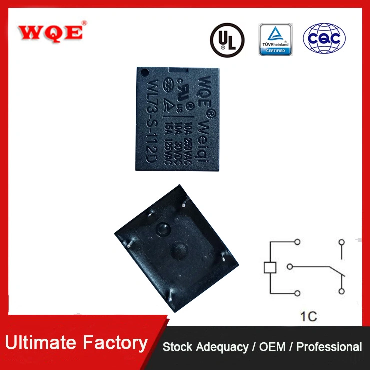 PCB de carga elevada mph 12V 17A 10A 277 V CA, alimentação 16 A. Mini-relé electromagnético DPDT de 5 V.