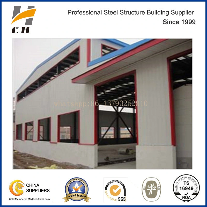 Prefabricated Steel Structure Workshop with ISO9001