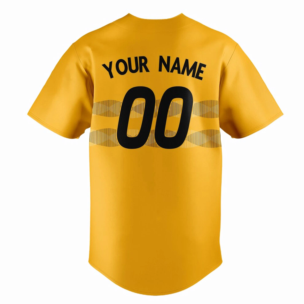 Freies Design Mode Stickerei Baseball Uniformen Hemd Custom Günstige Gestreift Kinder Herren Baseball Trikot