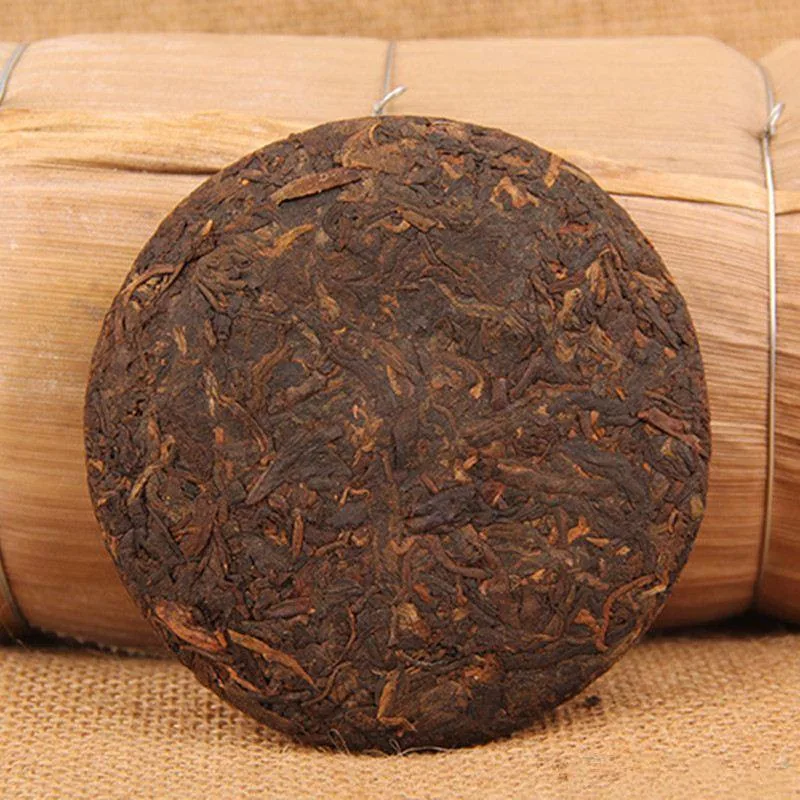 China Supplier Organic Yunnan Big Leave Puer Tea Cake Puerh Fermented PU Er PU Erh Tea