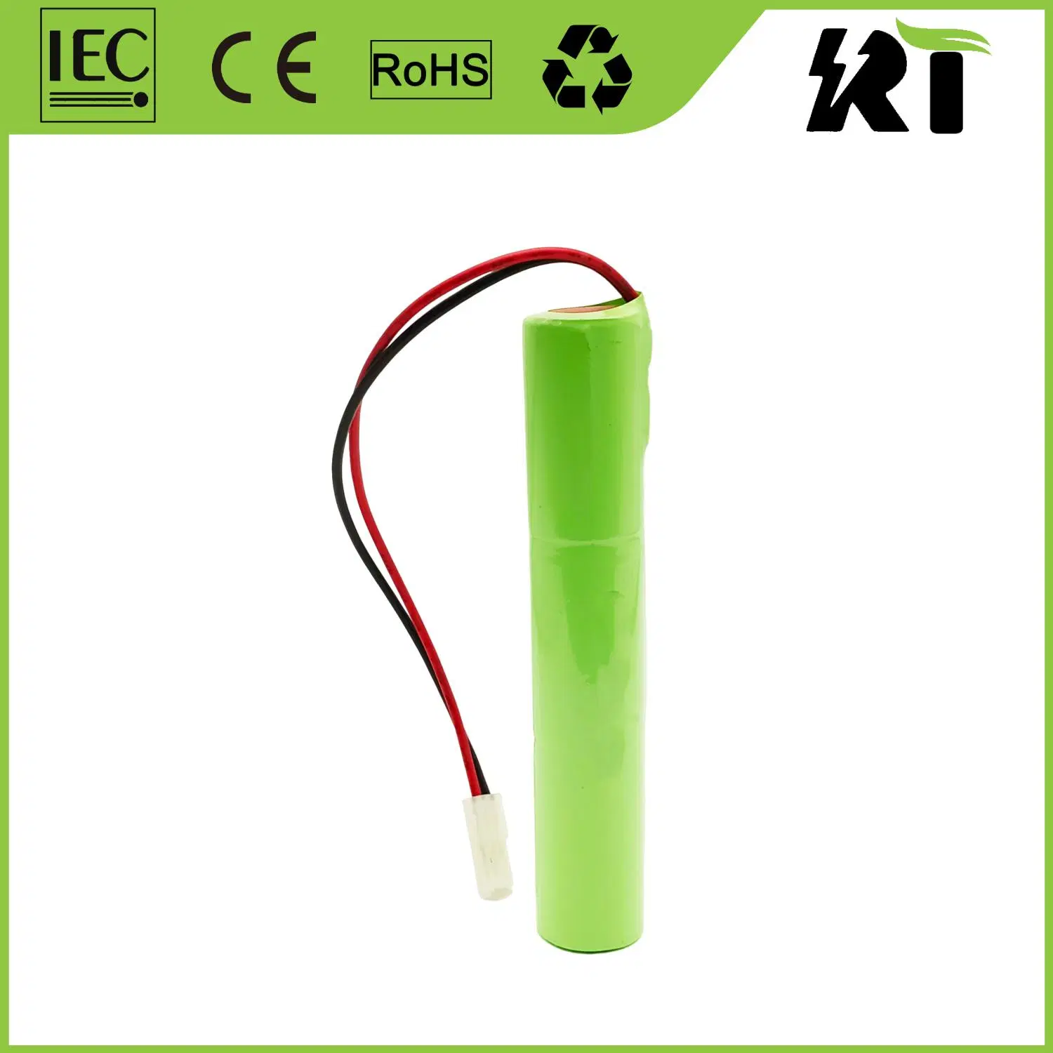 Customized 4.8V AA Ni-MH Rechargeable Battery Pack