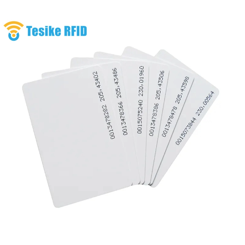 Kundenspezifischer Druck Passive 13,56MHz RFID-Papierticket-Karte