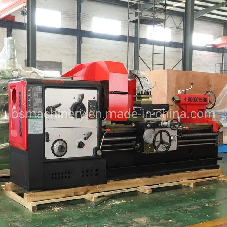 Cw6180 Model Conventional Horizontal Metal Turning Lathe Machine Tool with Good Price of Engine Lathe Machine, Parallel Lathe Machine 800mm Diameter Lathe Mach