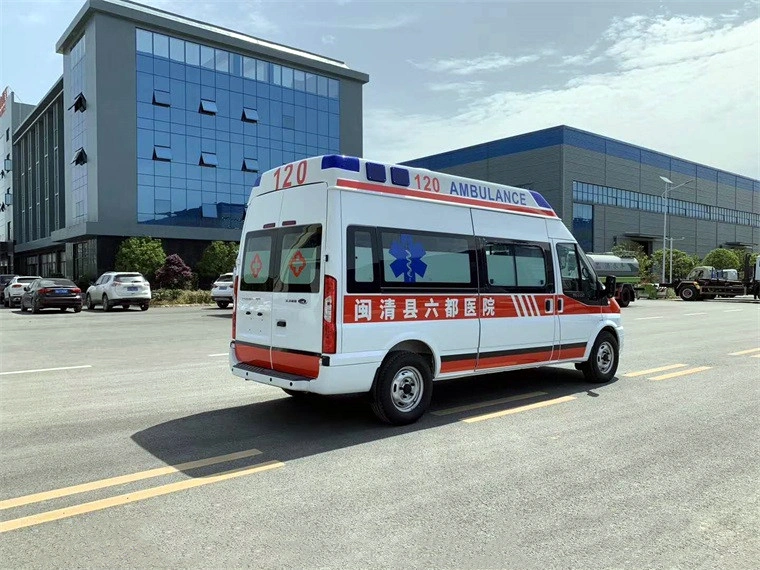 Factory Price New Medical Ambulance Emergency Patient Transit Ambulance Car