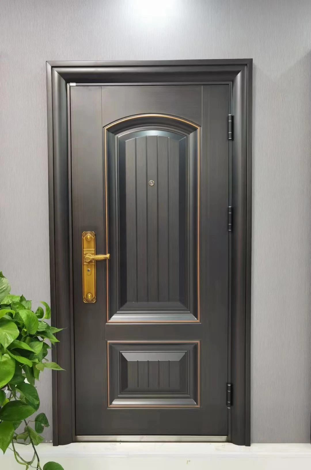 Hot Selling Cheap Modern Turkey Entrance Entry Doors Exterior Door Modern Front Steel Security Door