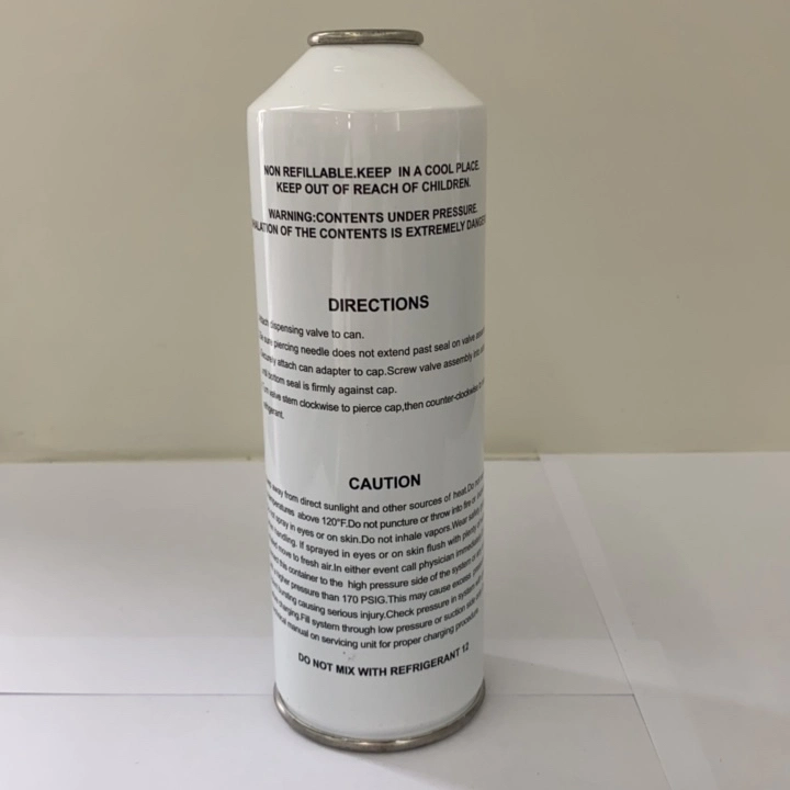 Original Factory Gas refrigerante R134A para propulsantes de aerosol y llama Retardantes en Medicina