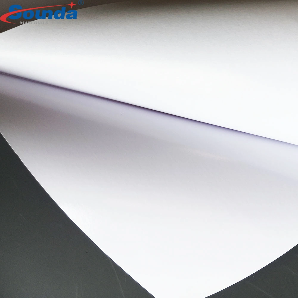 PVC Self Adhesive-Backed Vinyl for Digital Print Media High Tack Permanent