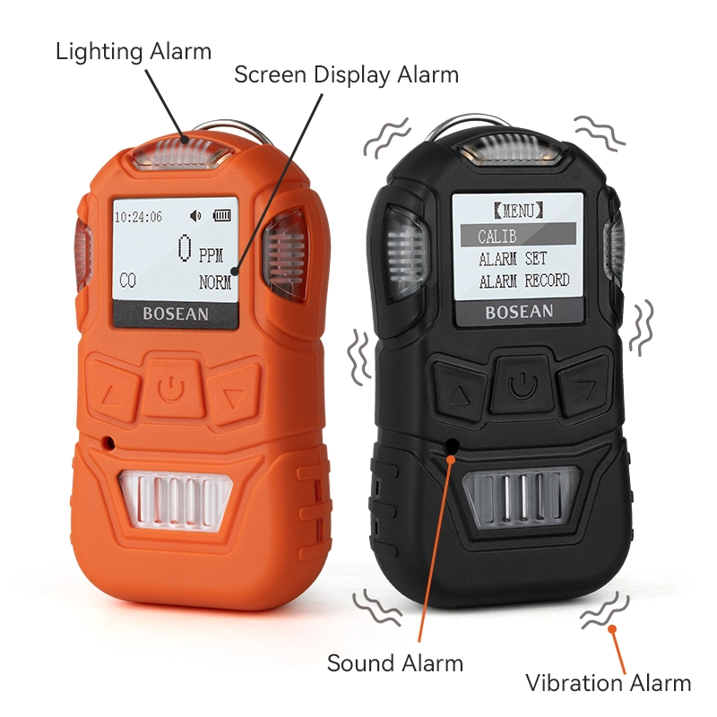 Bosean Portable Industrial Toxic Cl2 0-20ppm Single Gas Detector