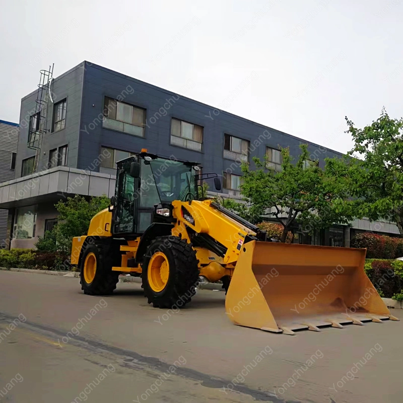 Forklift Fork Wheel Loader with Telescopic Boom