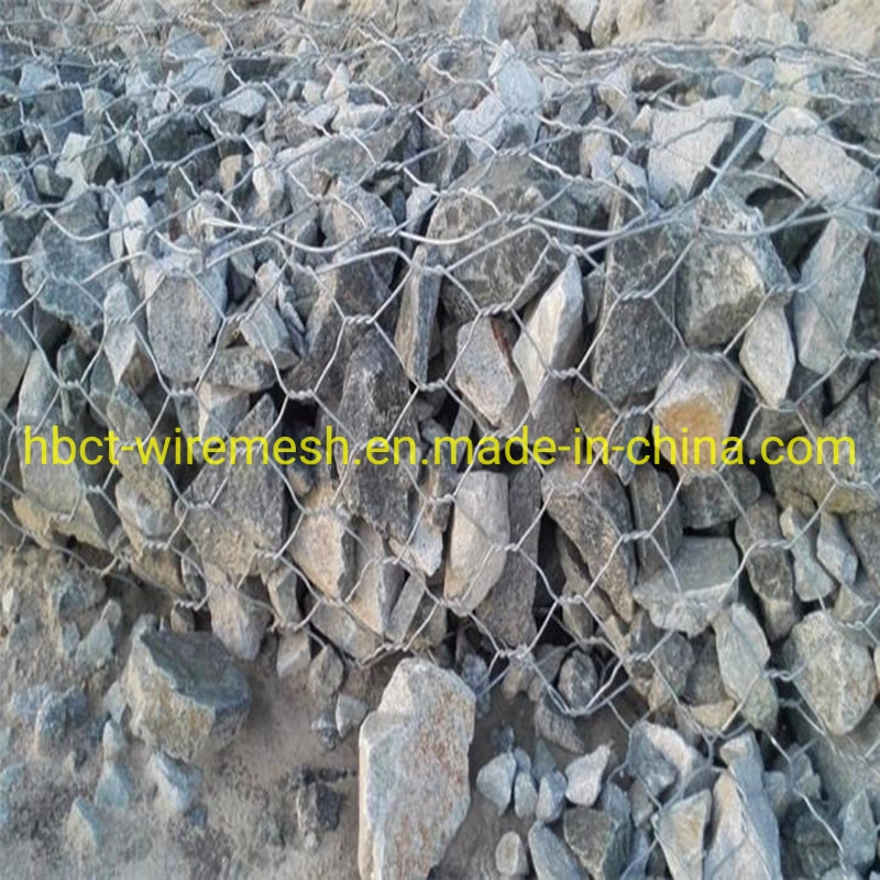 Heavy Galvanized PVC Coated Gabion Basket Wire Mesh