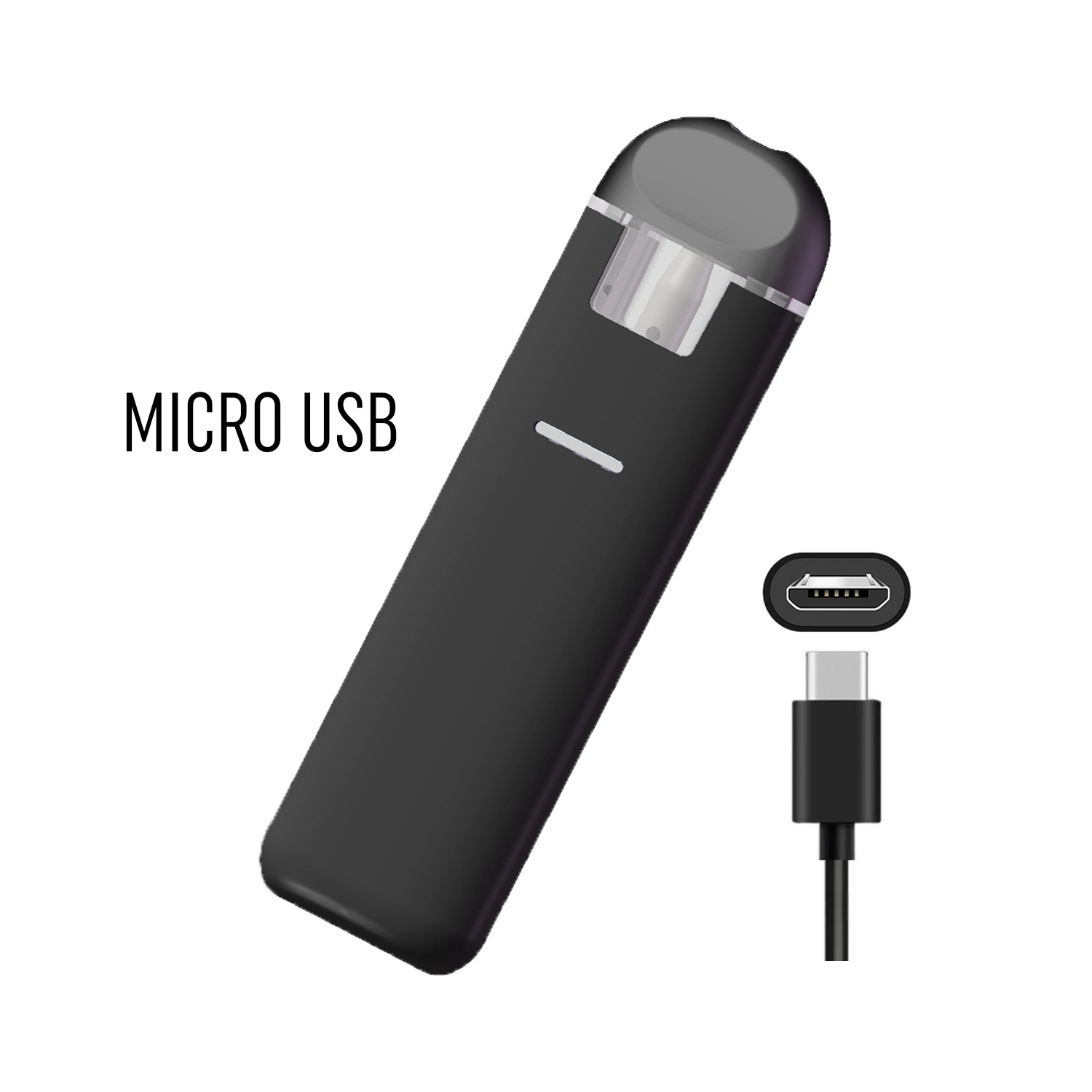 Mayorista/Proveedor Jubilance Cartucho vacío recargable Micro USB Vape 350mAh Pod