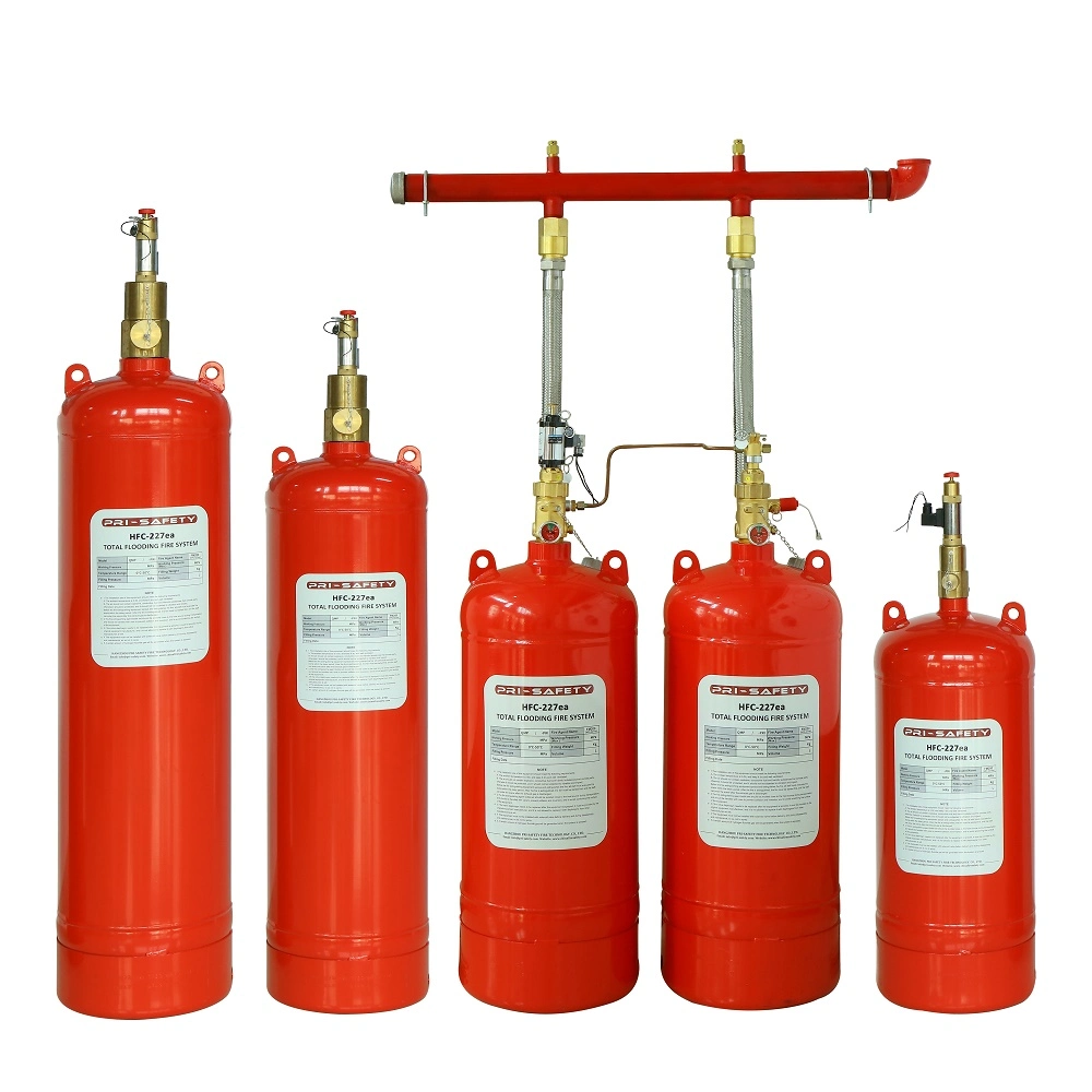 Clean Agent FM-200 Hfc-227ea Fire Fighting System for Building