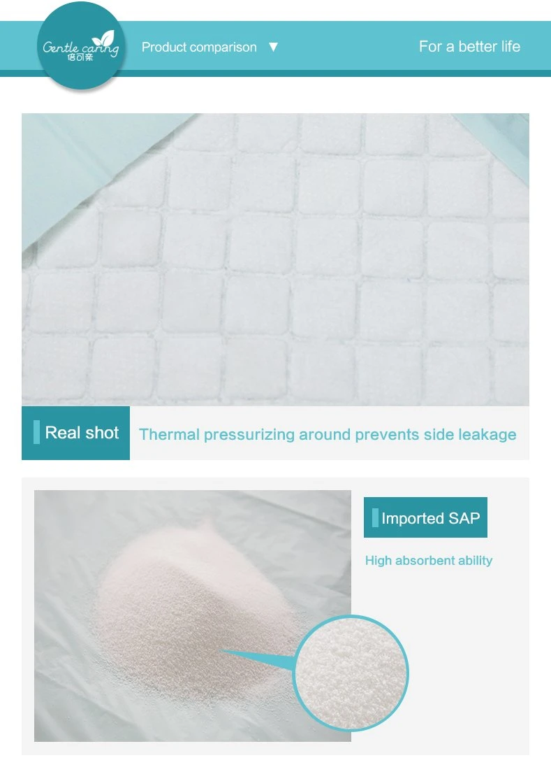 Disposable Incontinent Under Pad Maternity Bed Mat