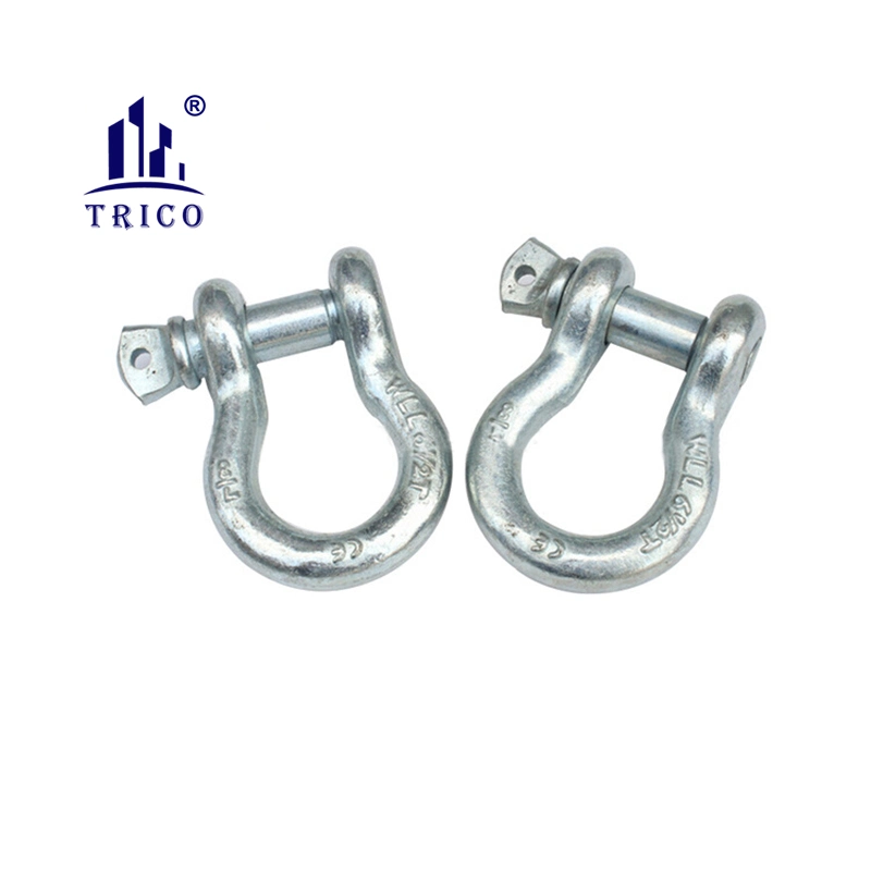 Galvanized HDG Us Type Forged G2130 Bow Shackle