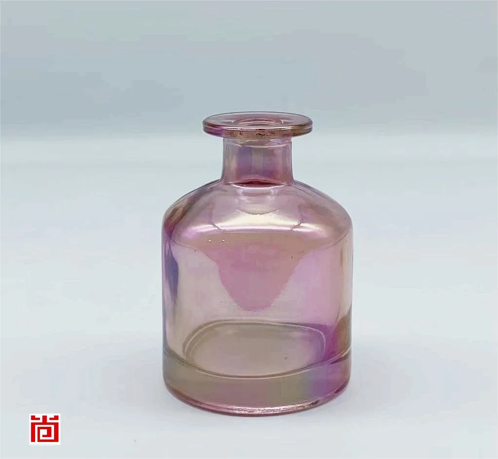 Marvellous Design Ion Plating Pink Glass Reed Diffuser with Sticks