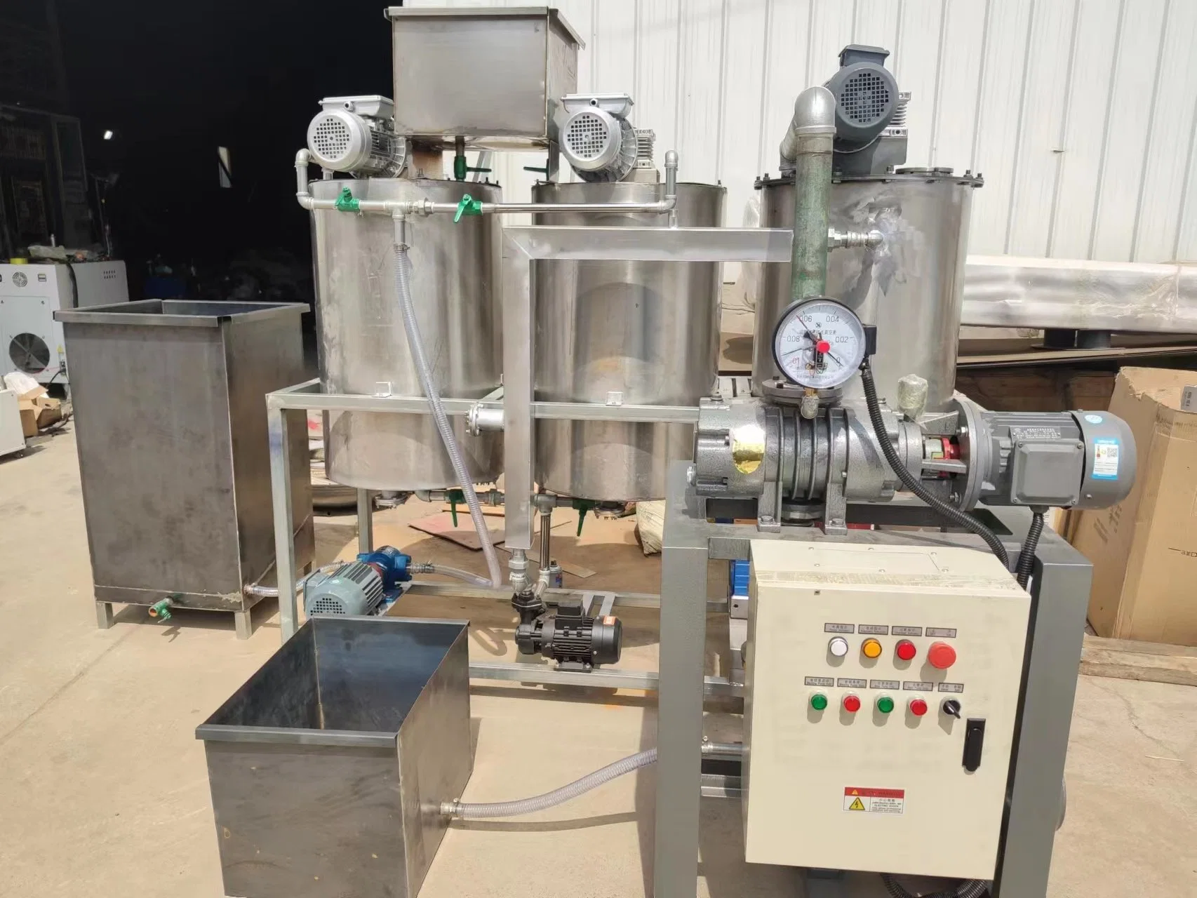 Soap Noodle Production Line, Oil & Fat Saponification Equipment