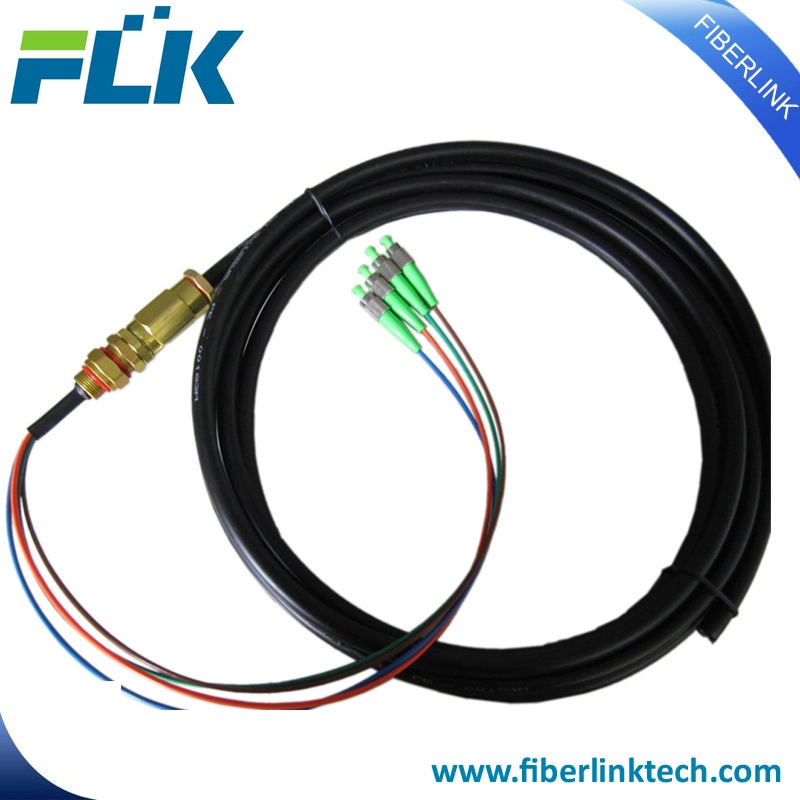 Waterproof Outdoor Armoured Cable Assembly Pdlc-Dlc Fiber Optic Patch Cord